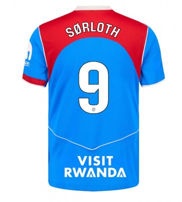 Atletico Madrid Alexander Sorloth #9 Tredjetrøje 2025-26 Kortærmet